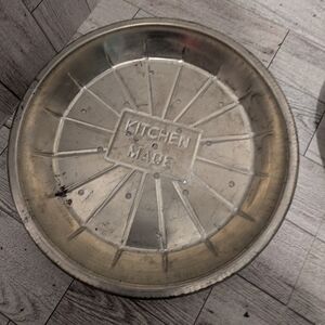 Silver Bakeware Pie Pan Kitchen Made